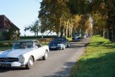 Mercedes 230 SL, parade allée de la Motte