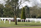 Hommage au cimetière Américain